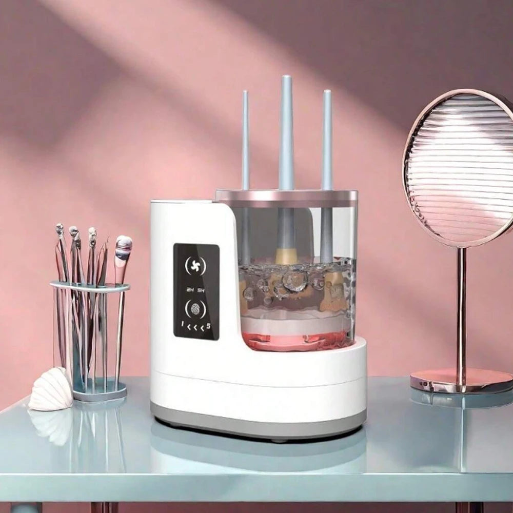 Boîte Nettoyante Pinceaux Makeup + Séchoir