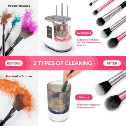 Boîte Nettoyante Pinceaux Makeup + Séchoir