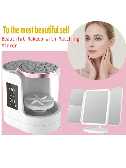 Boîte Nettoyante Pinceaux Makeup + Séchoir